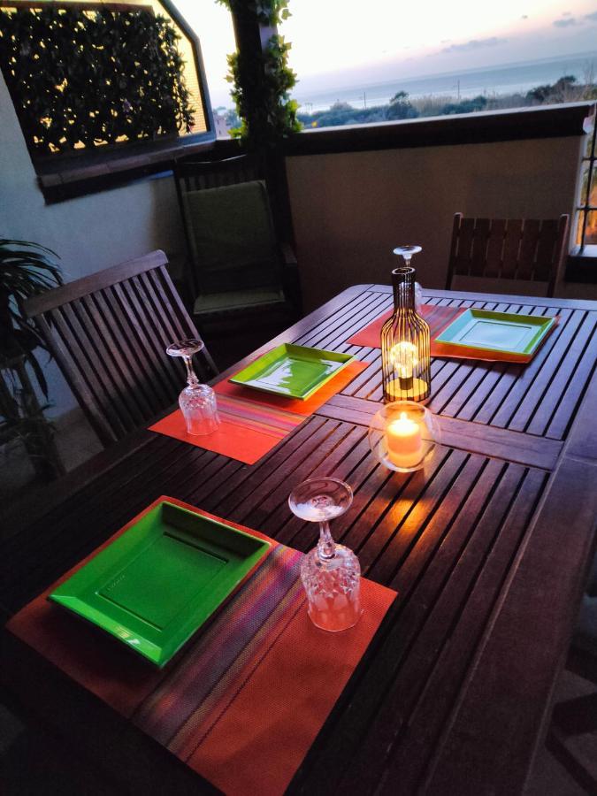 "Appartamento Del Mare Gliaca" Con Vista Isole Eolie,Ampia Terrazza,Wifi E Parcheggio Privato Gratuito بيراينو المظهر الخارجي الصورة